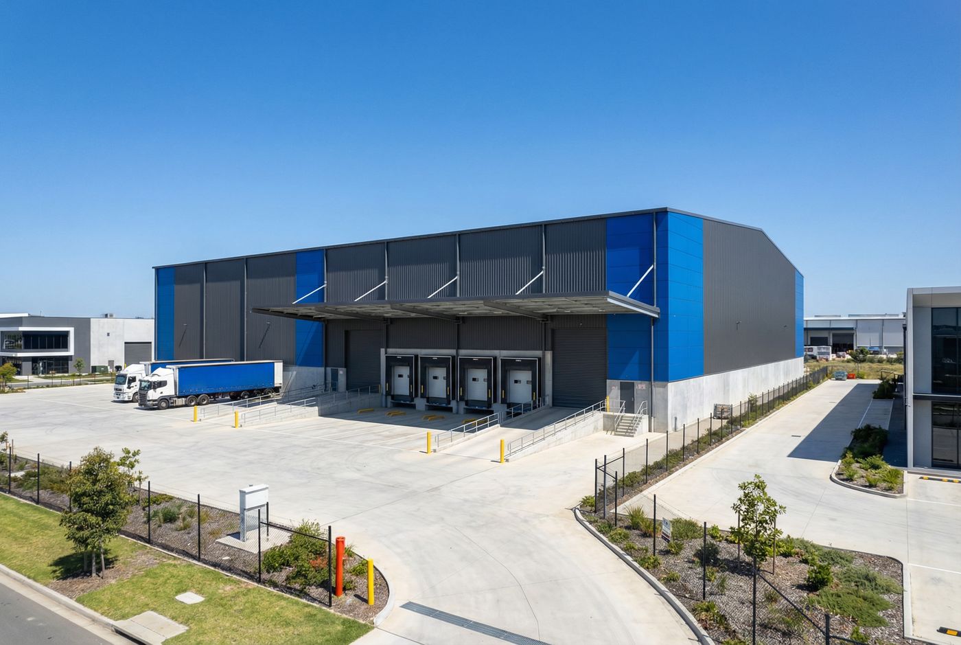 Výrobní hala — LGSF konstrukce