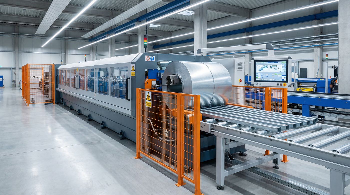 CNC výroba LGSF profilů