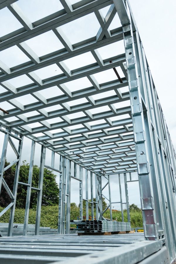 Detail LGSF ocelové konstrukce