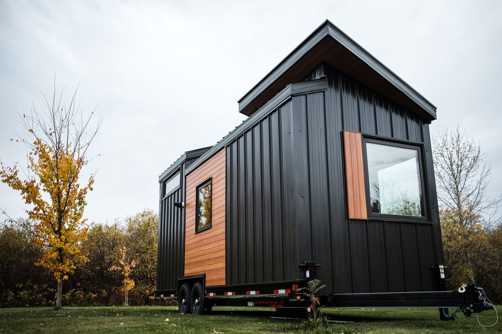 Tiny house — malý dům z lehké oceli